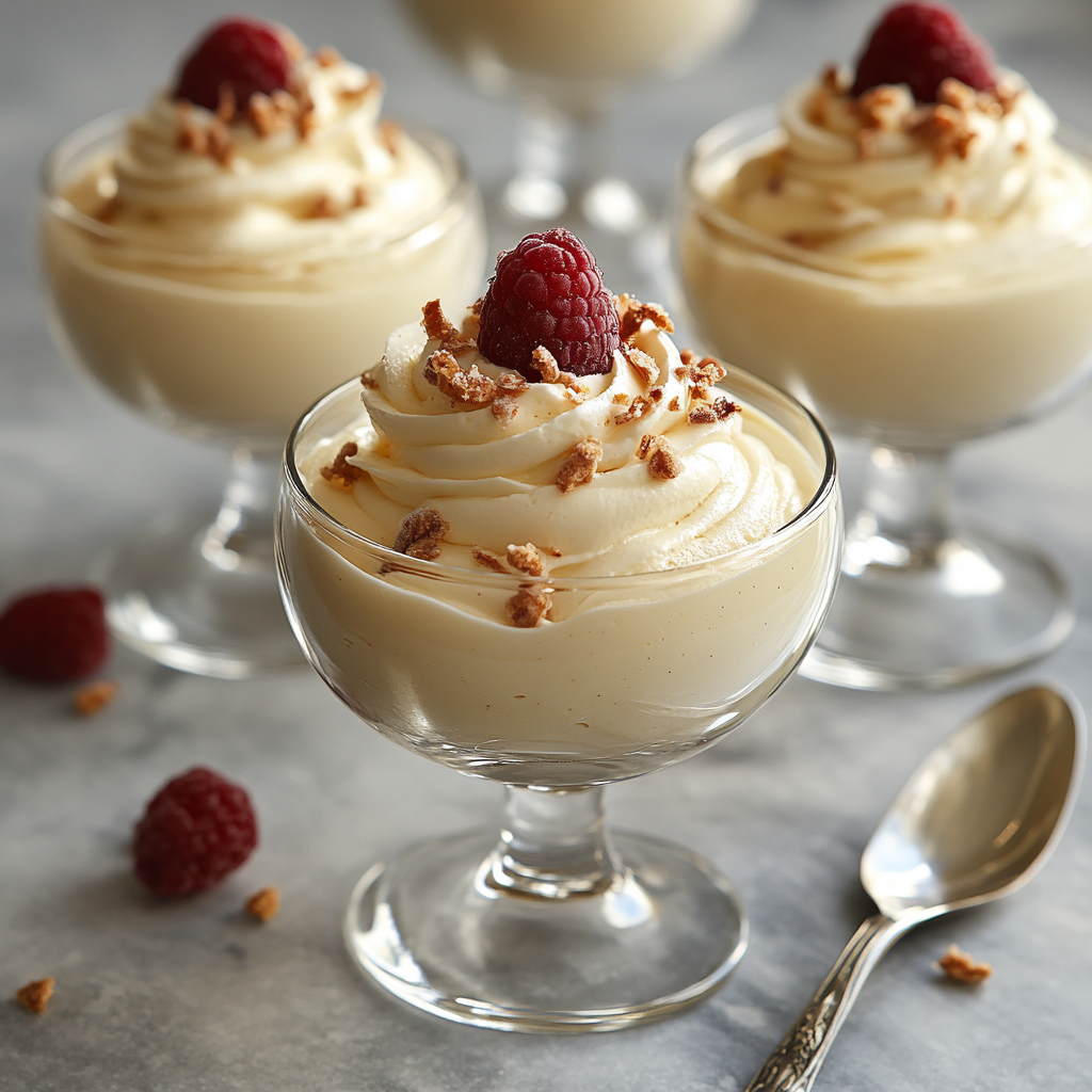 Indulge in Elegance with Classic French Vanilla Mousse – Gymonset