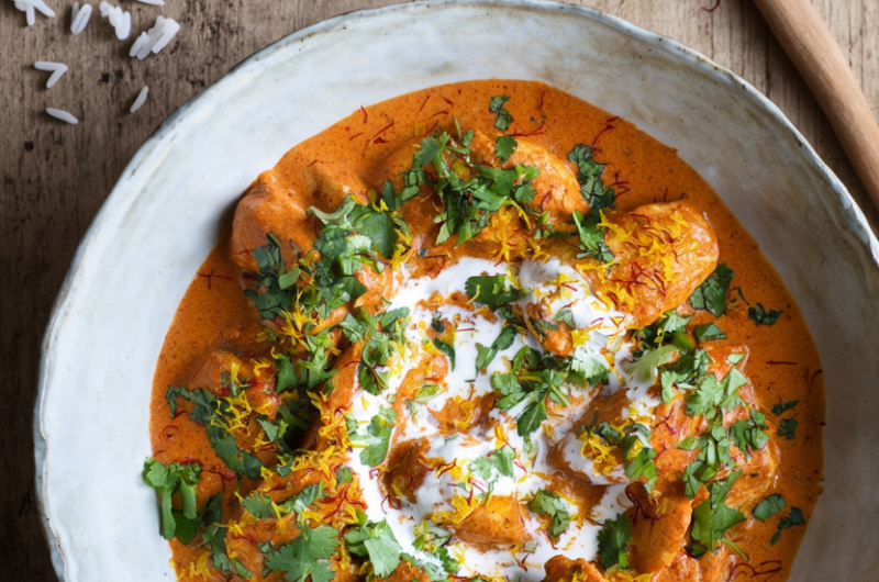 “Homemade butter chicken is a creamy, flavorful Indian curry perfect for family dinners and authentic cooking at home.”