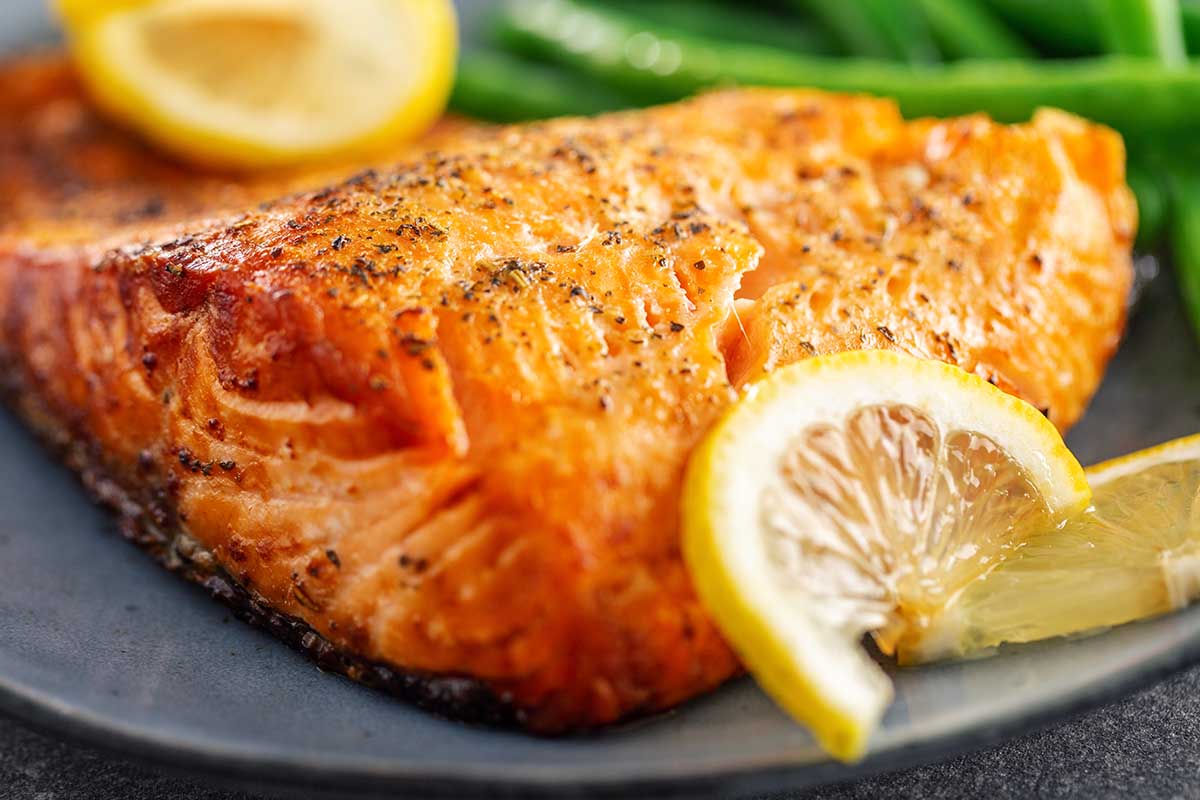 Pan Seared Salmon with Lemon Butter Sauce Recipe. – Gymonset