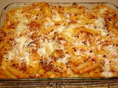 Three Cheese Baked Ziti – Gymonset