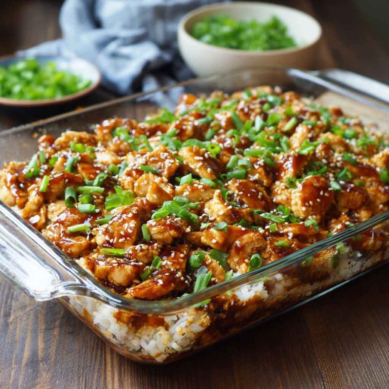 TERIYAKI CHICKEN CASSEROLE RECIPE