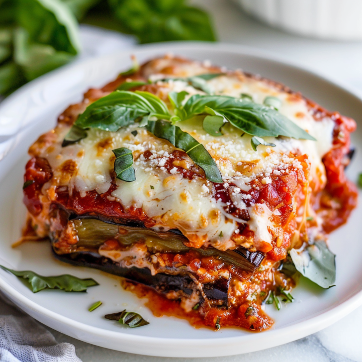 This easy Eggplant Parmesan & chesse – Gymonset