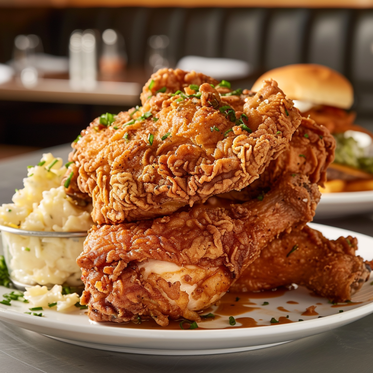 Triple-Dipped Fried Chicken