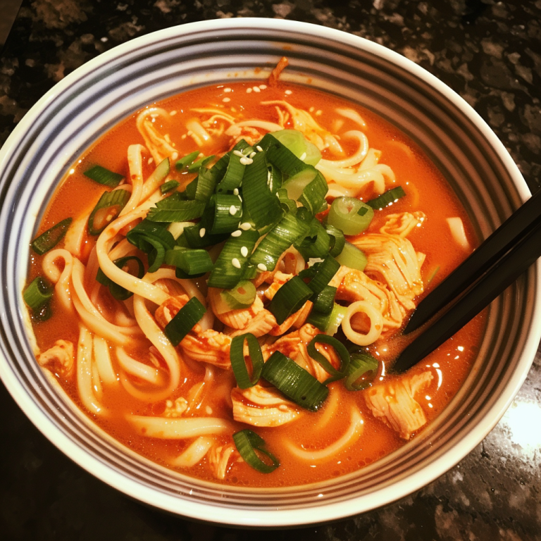 Gochujang Chicken Noodle Soup