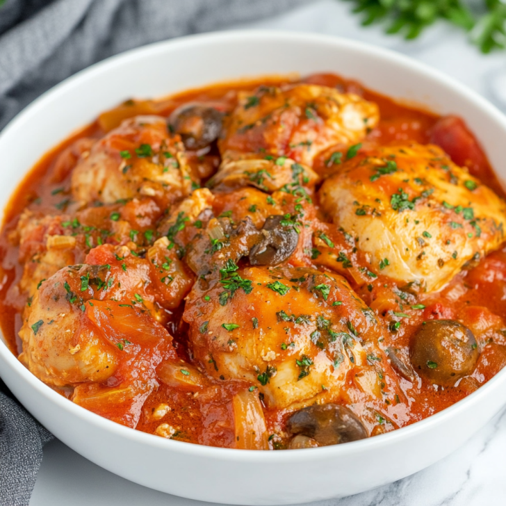Instant Pot Chicken Cacciatore Recipe Gymonset