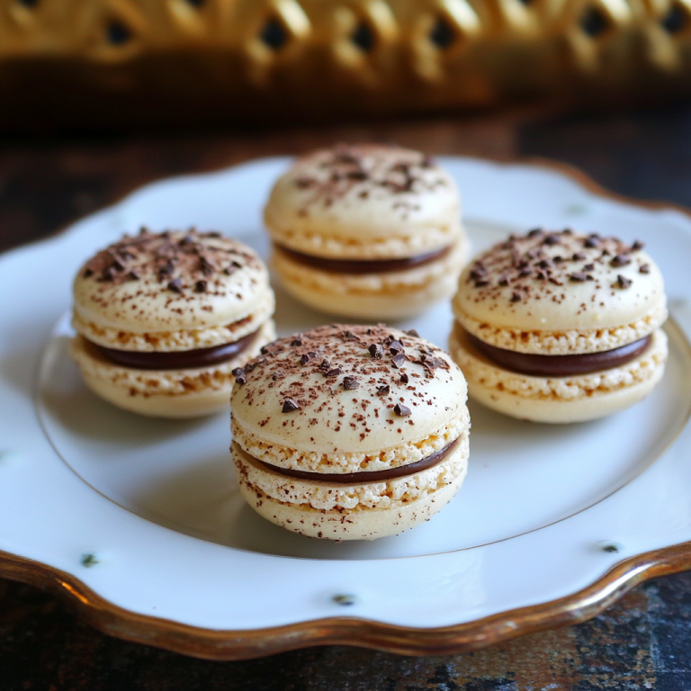 Oaxacan Cinnamon Chocolate Macarons Recipe