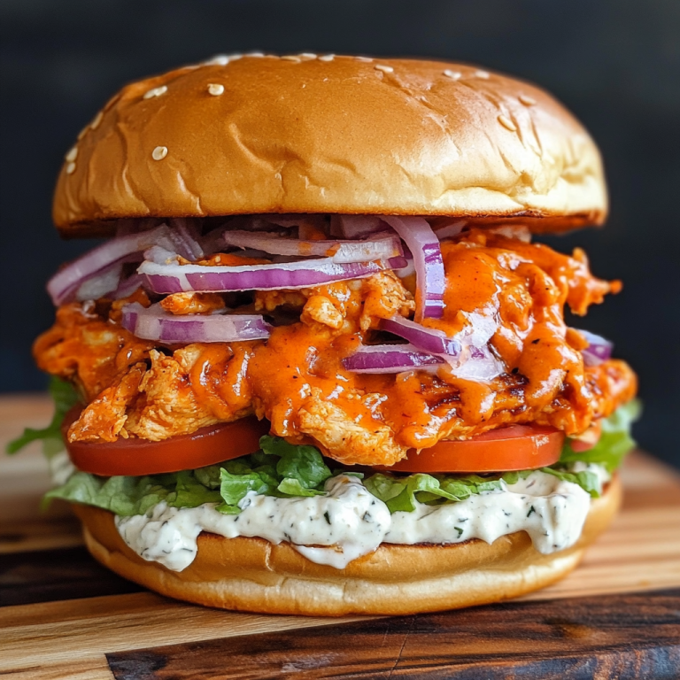 Epic Buffalo Chicken Sandwich Recipe