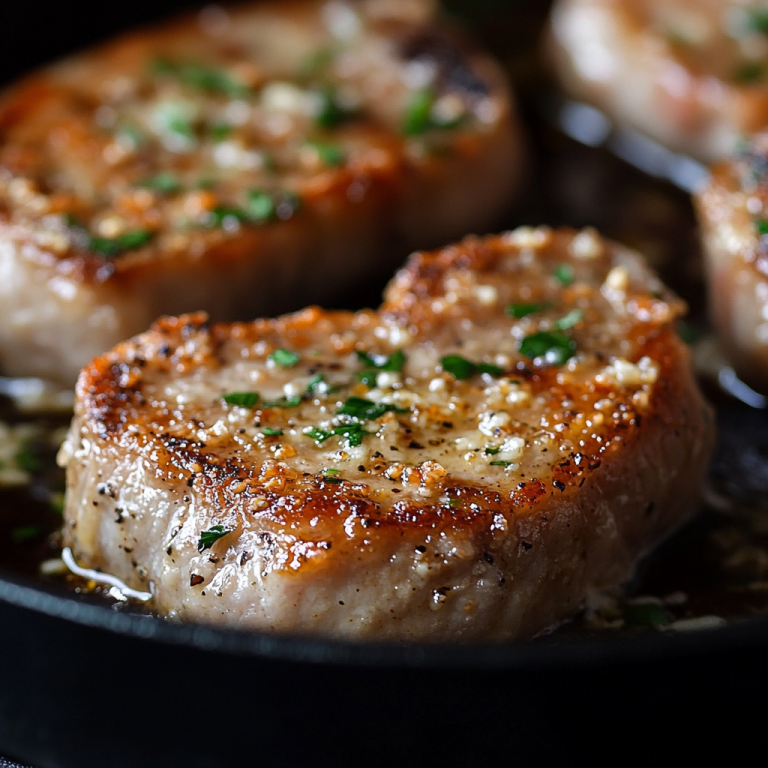 Garlic Parmesan Pork Chops Recipe