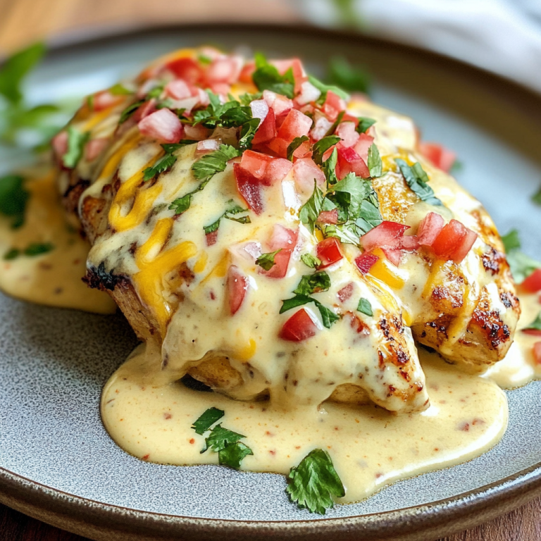 Mexican Chicken with Cheese Sauce