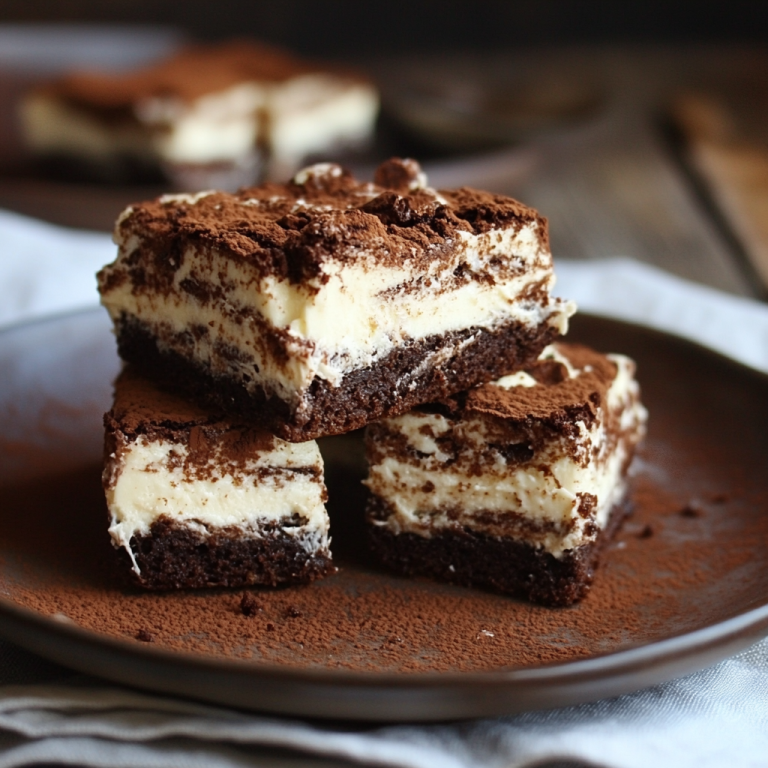 Tiramisu Brownies Recipe