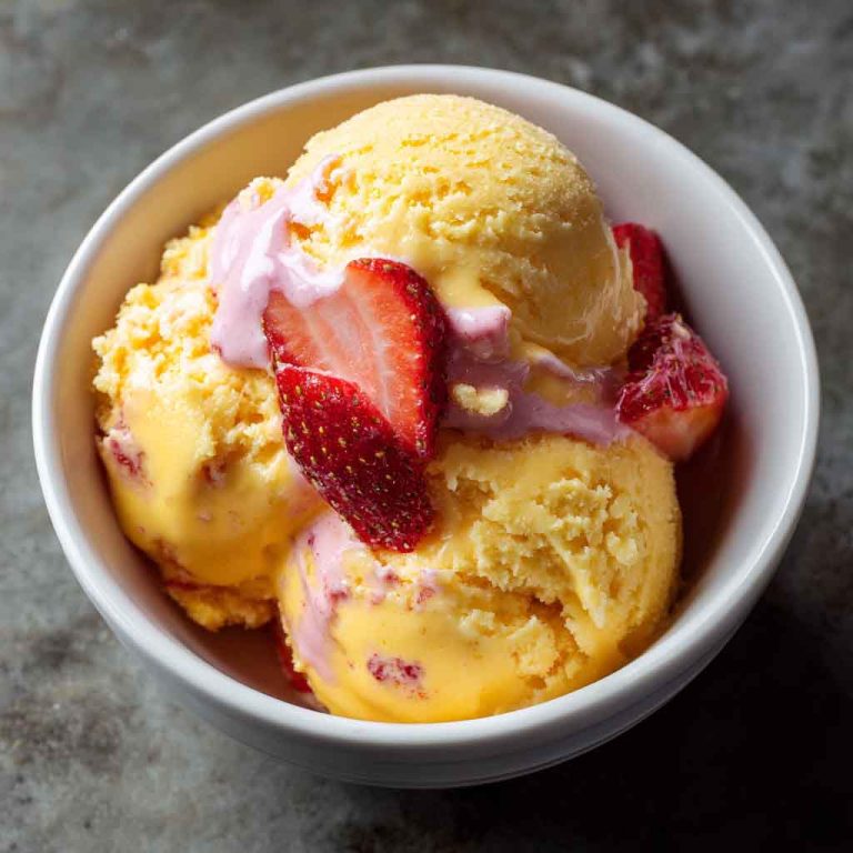 Mango Strawberry Frozen Yogurt | How to Make Homemade Frozen Yogurt