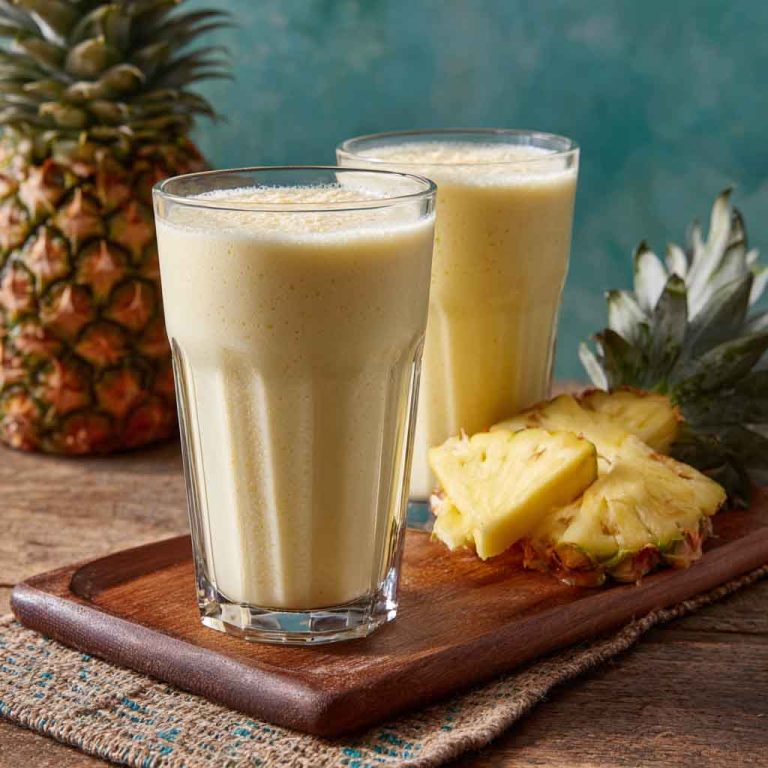 5-Minute Piña Colada Breakfast Smoothie