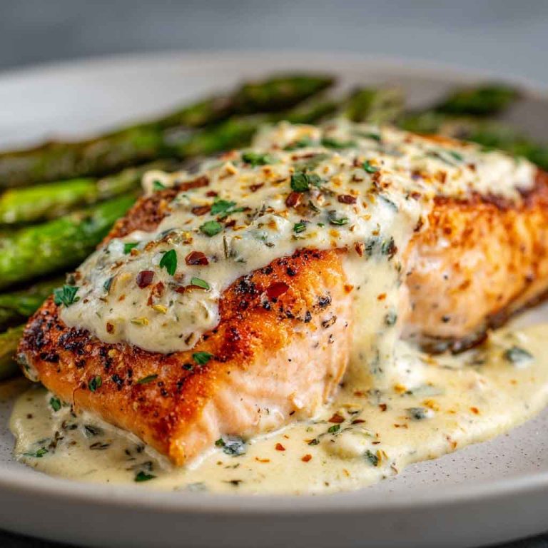 Baked Boursin Salmon – Creamy, Flavorful & Perfectly Baked One-Pan Dinner for Busy Nights