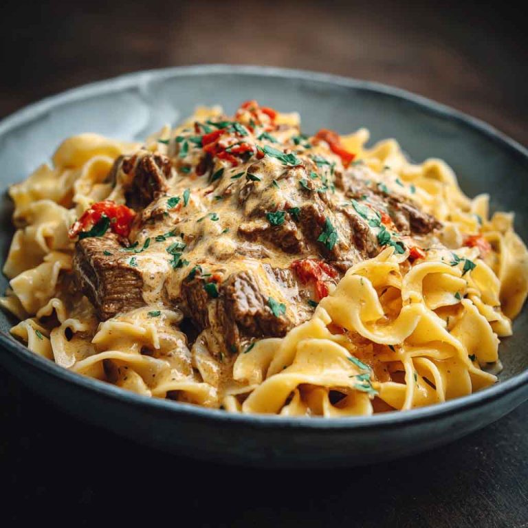 High Protein Creamy Beef Pasta – Hearty, Healthy & Delicious Dinner
