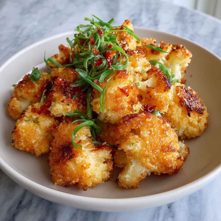 Bake Crispy Cauliflower – Healthy, Crunchy & Flavorfu