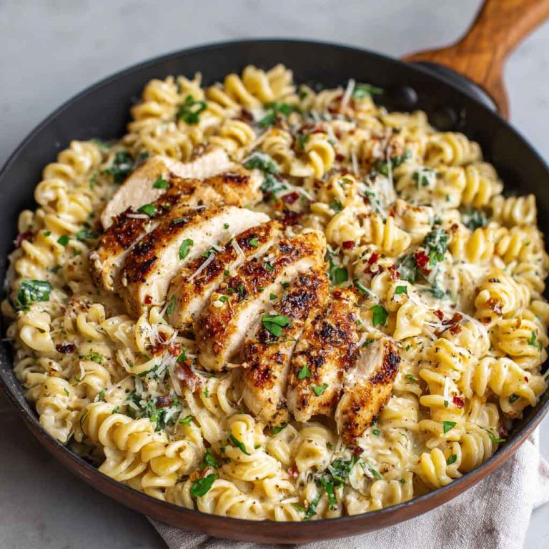 Creamy Garlic Parmesan Chicken Pasta – Easy 30-Minute Comfort Food!