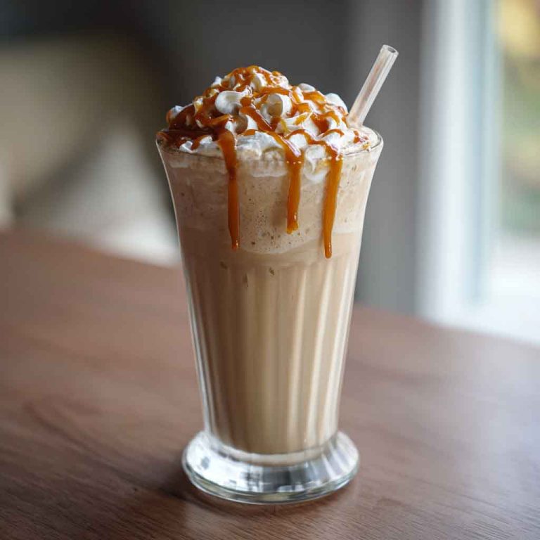 Caramel Iced Coffee Protein Shake Recipe