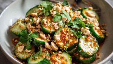 Make this Spicy Peanut Cucumber Salad for a refreshing, crunchy side dish tossed in a bold, zesty peanut dressing. Quick, healthy, and full of Thai-inspired flavor. Why it works: The keyword is used naturally and early, while highlighting benefits and flavor.
