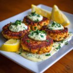 These Salmon Patties are crispy on the outside, tender on the inside, and packed with flavor. Made with pantry staples like canned salmon, herbs, and breadcrumbs or almond flour, they come together quickly and pair beautifully with a tangy, creamy lemon garlic sauce. Whether you're cooking for a weeknight dinner, brunch, or meal prep, this comfort classic gets a gourmet upgrade with minimal effort.