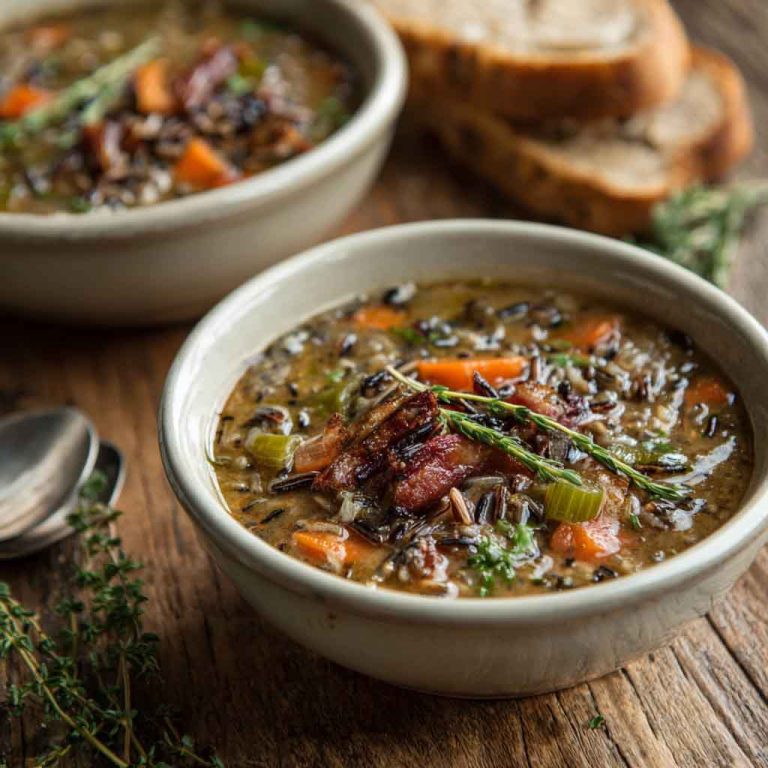 Hearty Wild Rice Soup – Cozy, Comforting & Full of Flavor