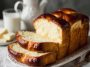 Soft condensed milk bread with golden crust, fluffy texture, and a lightly sweet flavor perfect for breakfast or snacks.