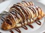 Easy chocolate cream cheese Danish with flaky pastry layers, rich chocolate filling, and creamy cheese center.