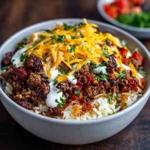 Slow cooker brisket cooked until tender, sliced and served with rich gravy and herbs.