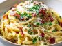 Creamy cabbage carbonara pasta with tender cabbage and a rich silky sauce.