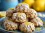 Zesty lemon oatmeal no-bake cookies with a chewy texture and bright citrus flavor.