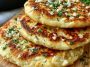 Fluffy cottage cheese flatbread cooked until golden, soft and airy inside, served warm with toppings.