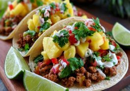 Pineapple Turkey Tacos – Fresh, Sweet & Savory